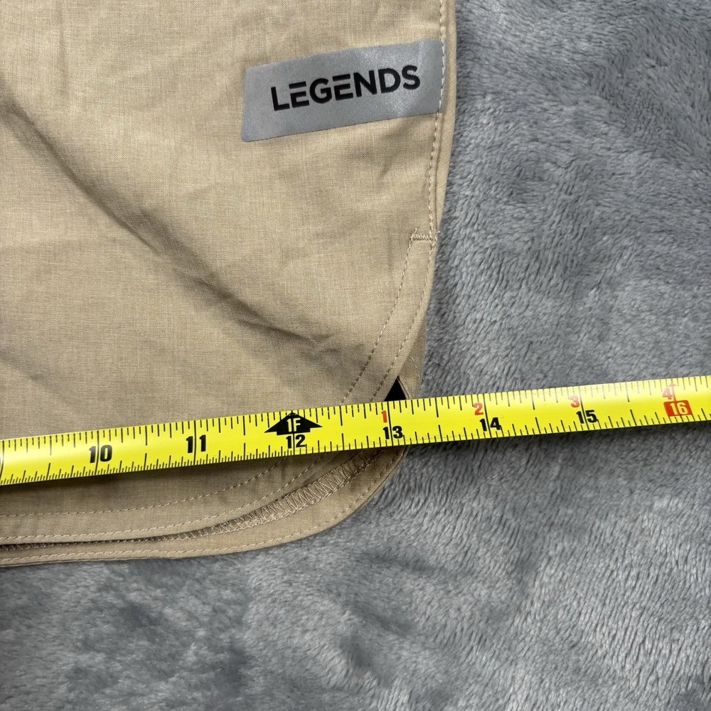 Legends Shorts Mens XL Tan Luka UnLined Running Training Athletic Gym NWT - Picture 6 of 7